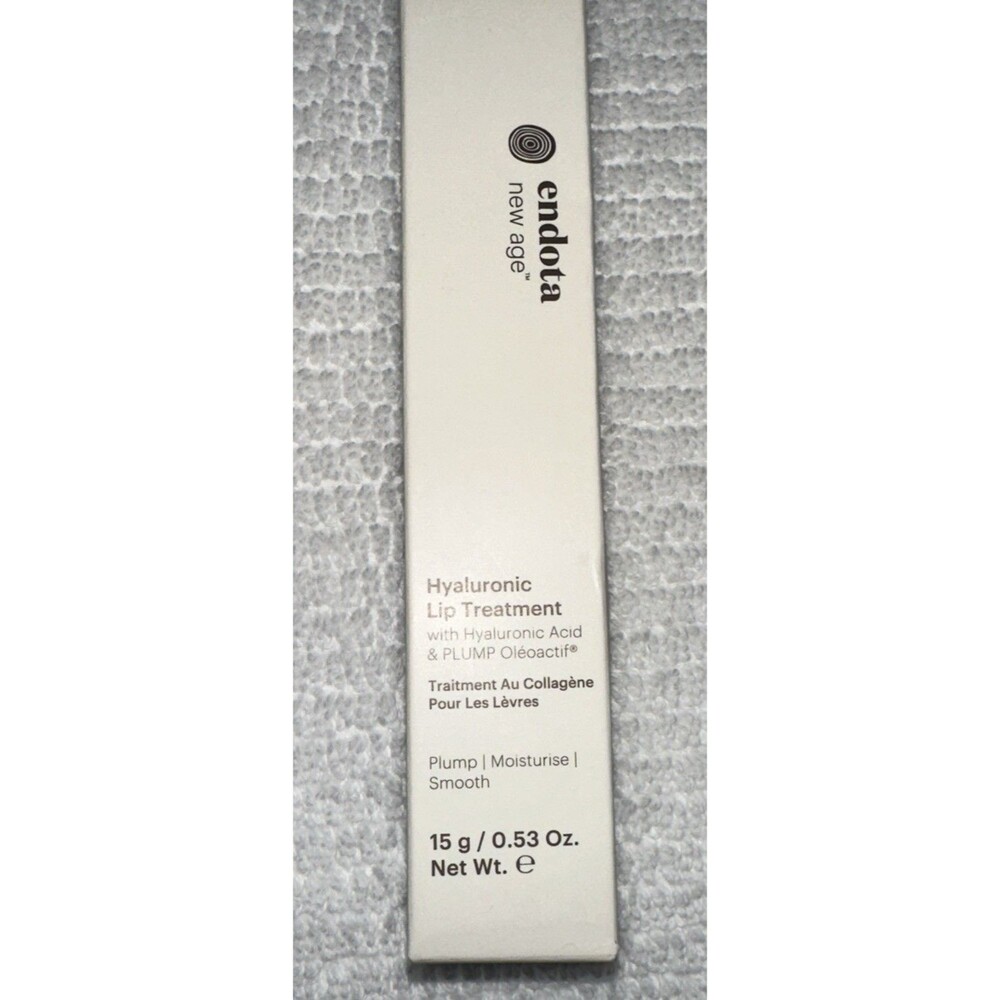 ENDOTA Spa Hyaluronic Plumping Lip Treatment 15g/0.53oz. Full Size NEW BOX